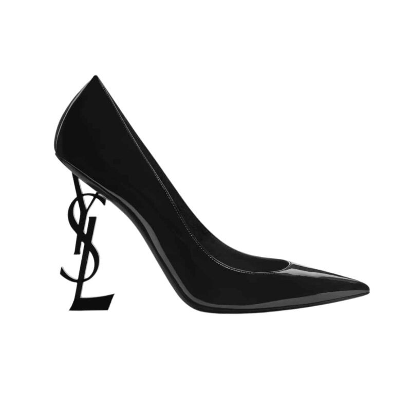 SAINT LAURENT OPYUM PUMPS IN ALL BLACK 4720110NPVV1000