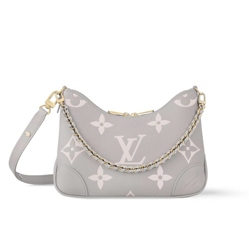 LOUIS VUITTON BOULOGNE BICOLOR MONOGRAM EMPREINTE LEATHER QUARTZ 27CM M14211