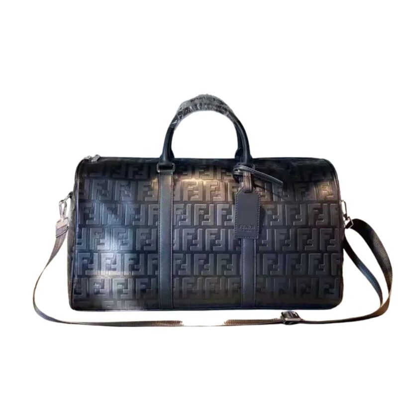 FENDI TRAVEL BAG BLACK 45CM