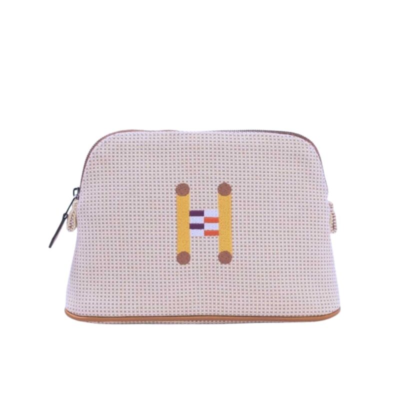 HERMES BOLIDE CRAZY H CASE 27CM ORANGE