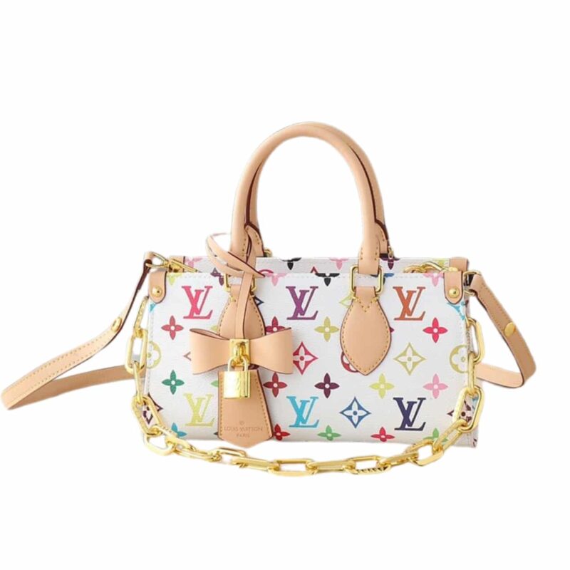 LOUIS VUITTON X TAKASHI MURAKAMI ONTHEGO EAST WEST CHAIN 25CM