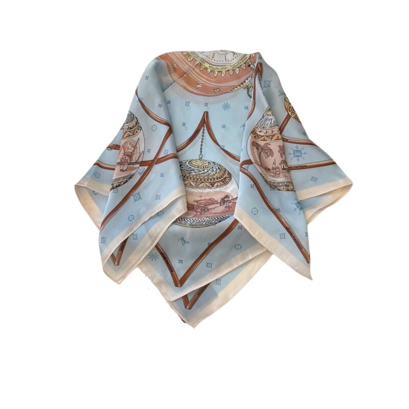 LOUIS VUITTON XMAS VIVIENNE IN BLUE SKY 70CM