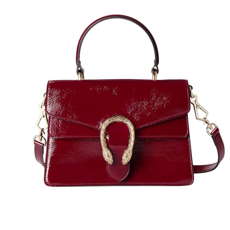 GUCCI DIONYSUS SMALL TOP HANDLE BAG ROSSO ANCORA RED 24CM 799599 0AAA8 6207