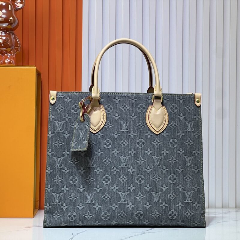 Alternative view of LOUIS VUITTON ONTHEGO MM WASHED GRAY 35CM M13189