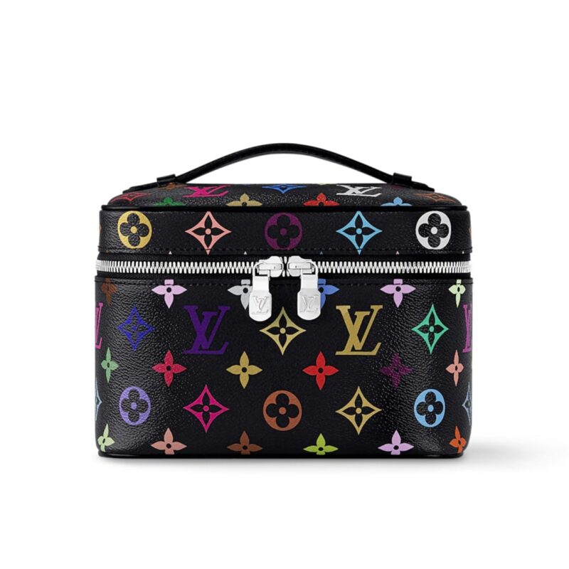 LOUIS VUITTON X TAKASHI MURAKAMI NICE MINI BLACK 20CM M13747