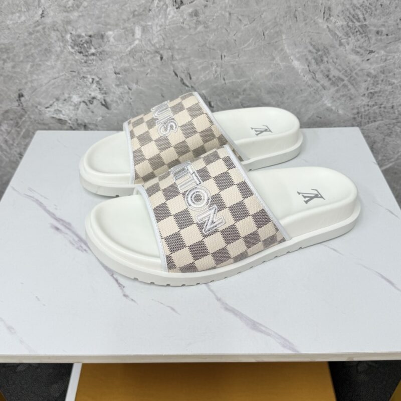 Alternative view of LOUIS VUITTON MIAMI MULE WHITE
