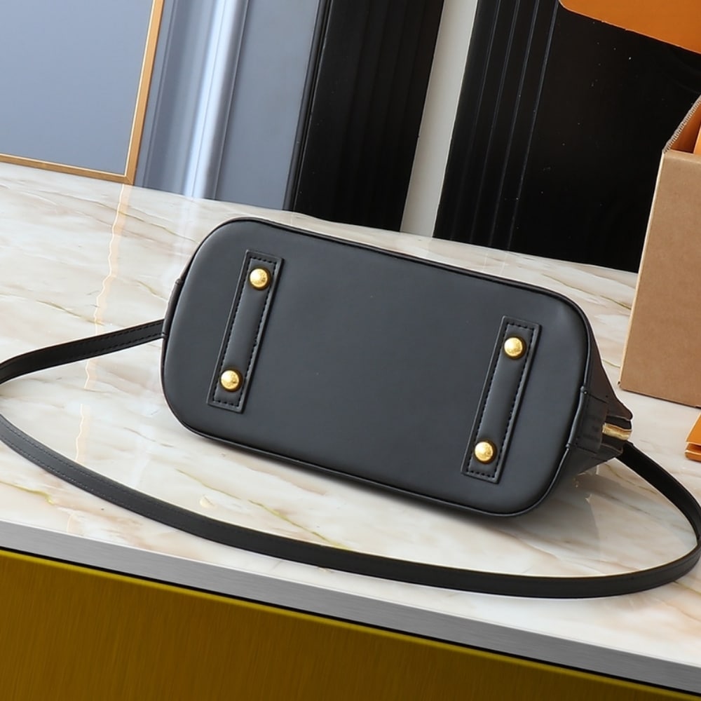 LOUIS VUITTON X MURAKAMI ALMA BB BLACK 23CM M13670 - Image 4