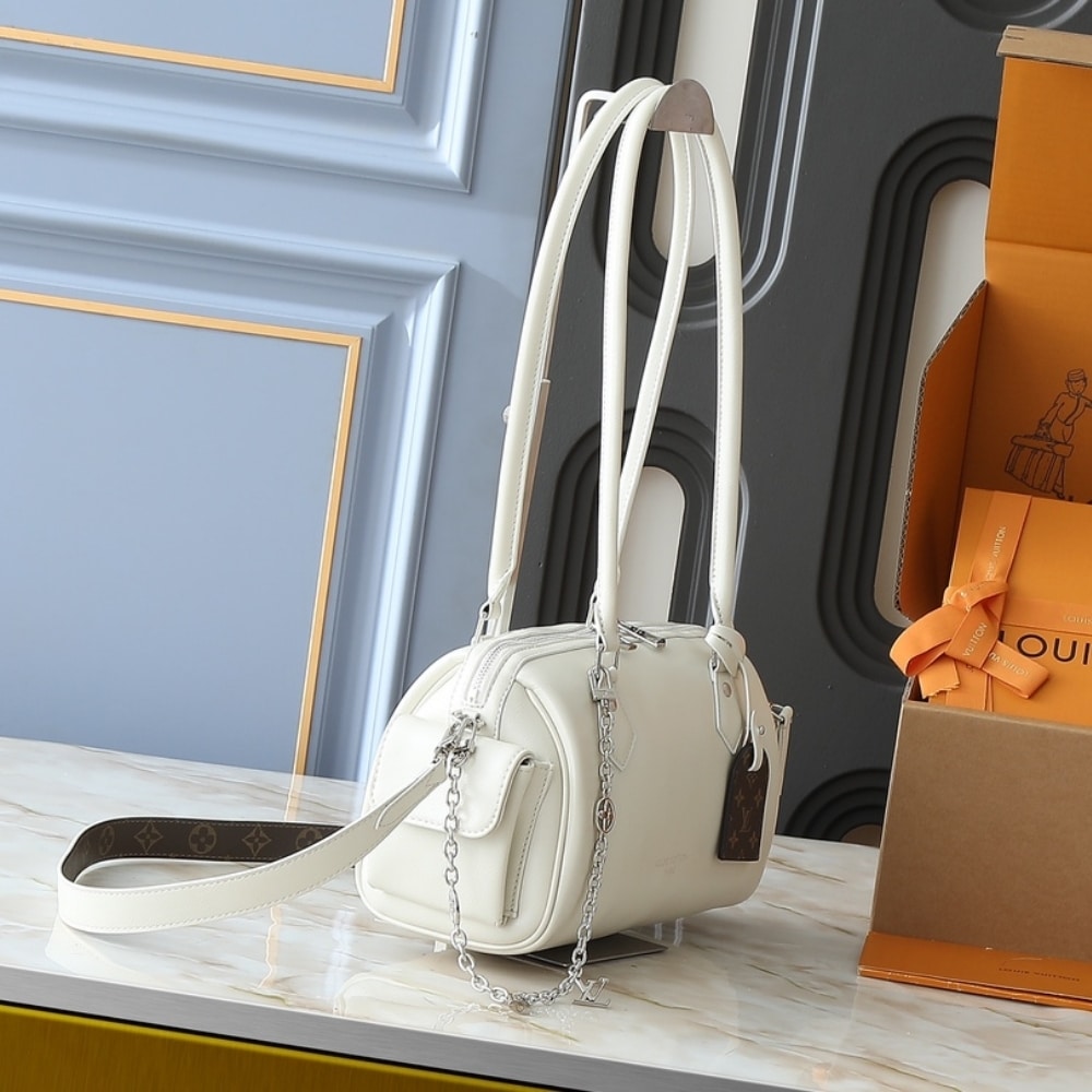 LOUIS VUITTON SPEEDY CARGO VIBE WHITE 28CM M12965 - Image 3