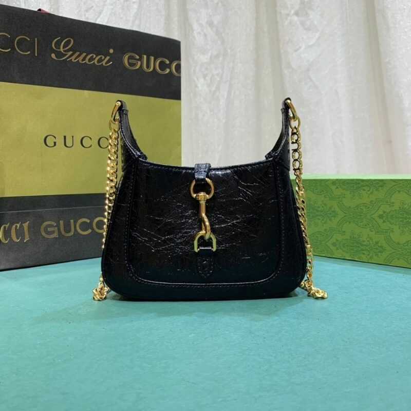 Alternative view of GUCCI JACKIE NOTTE MINI BAG BLACK 19CM 782889 0P50G 1000