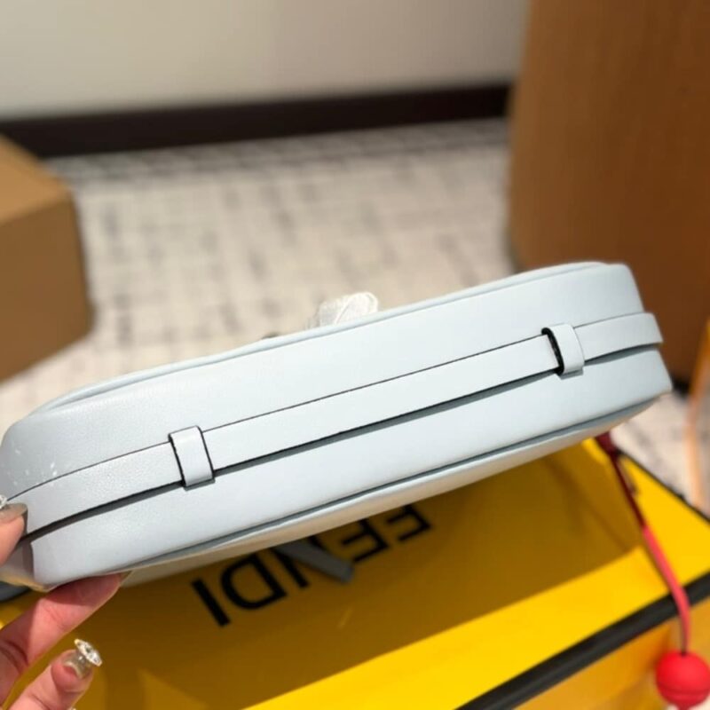 Alternative view of FENDI SIMPLY FENDI MINI BAG LIGHT BLUE 23CM 8BS097ATY6F1Q5V