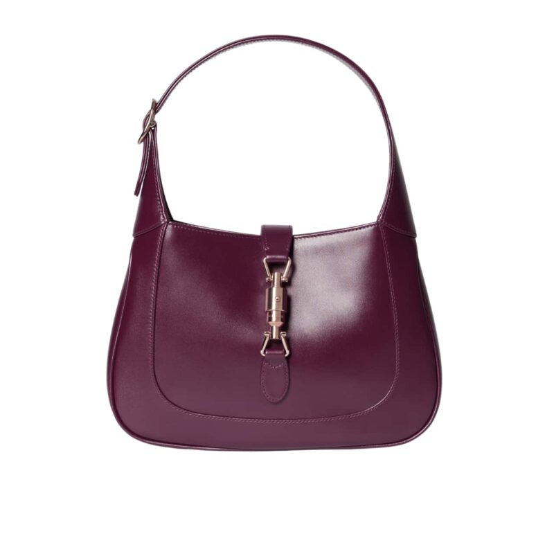 GUCCI JACKIE 1961 MEDIUM TOTE BAG ROSSO ANCORA LEATHER 27CM 810232 AADDX 6449