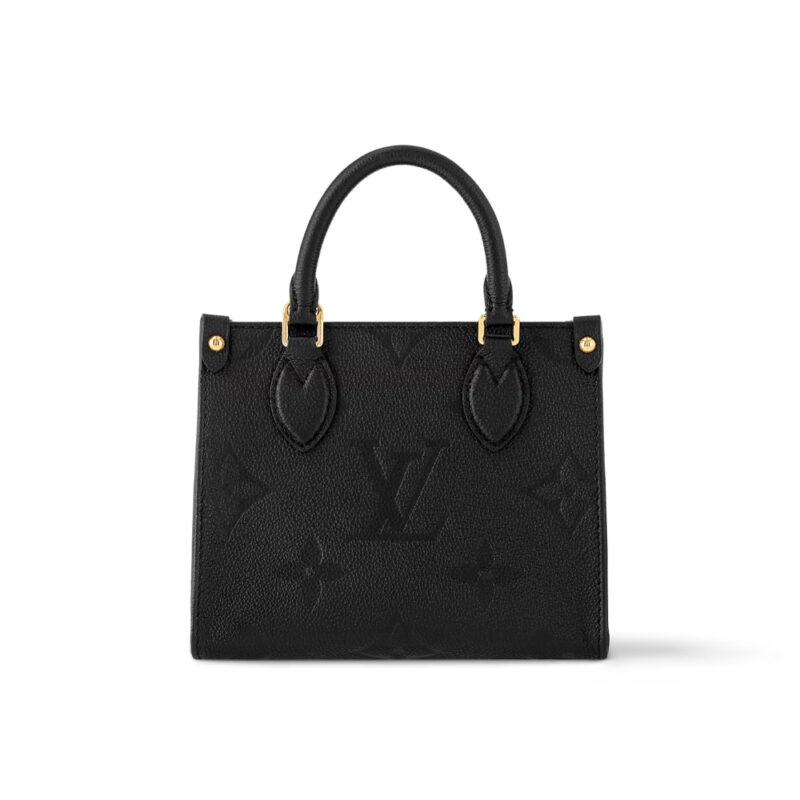 Louis Vuitton Onthego BB Monogram Empreinte Black 18Cm M46993