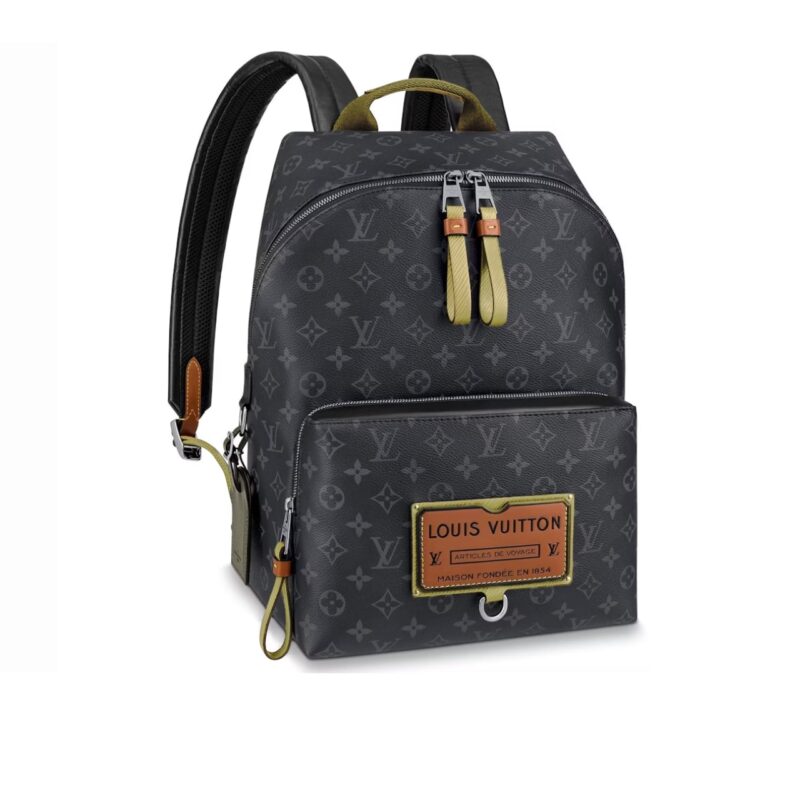 LOUIS VUITTON DISCOVERY BACKPACK MONOGRAM BLACK 37CM