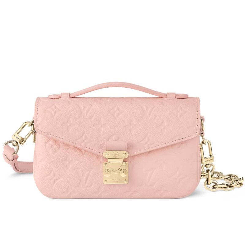 LOUIS VUITTON POCHETTE MÉTIS EAST WEST PINK OPALE 30CM M47045