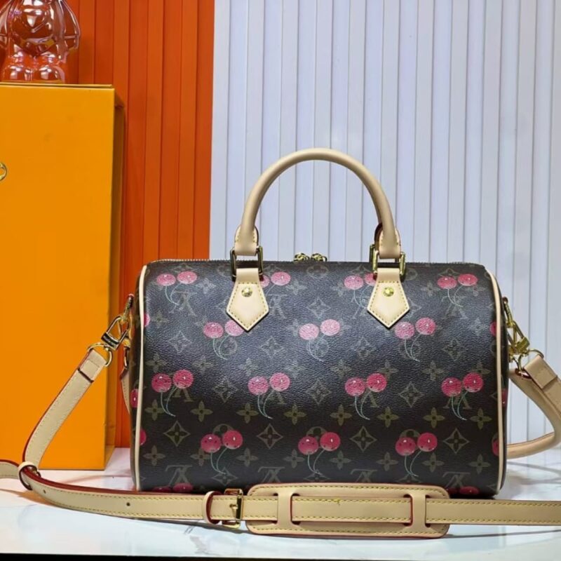 Alternative view of LOUIS VUITTON SPEEDY 30 CHERRY 30CM