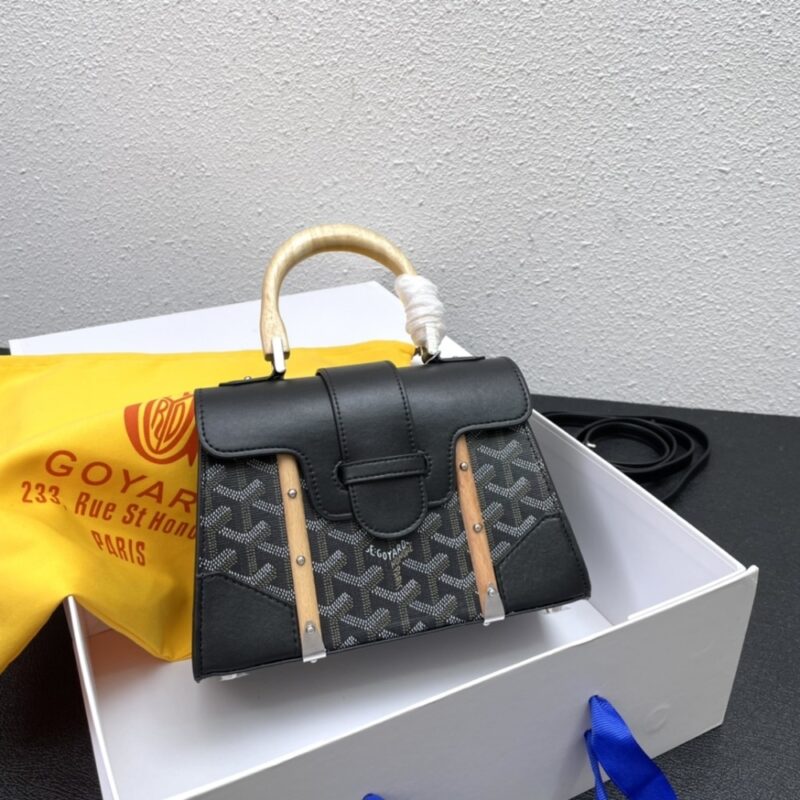 Alternative view of GOYARD SAÏGON STRUCTURÉ MINI BAG BLACK 21CM SAIGR2MINTY01CL01P