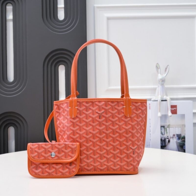 Alternative view of GOYARD ANJOU MINI BAG ORANGE 21CM ANJOUSMINCG07TY07P