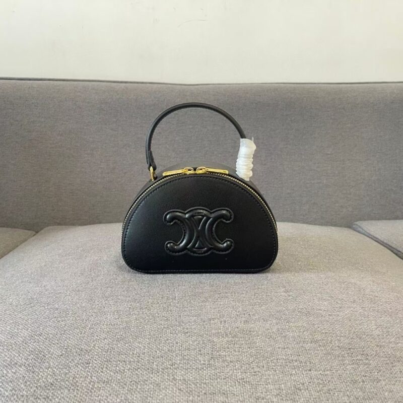 Alternative view of CELINE HALF MOON CASE BLACK 17CM