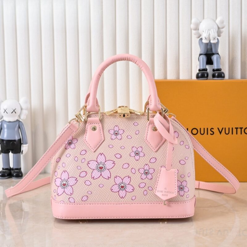 Alternative view of LOUIS VUITTON X TAKASHI MURAKAMI ALMA BB PINK 25CM M13104