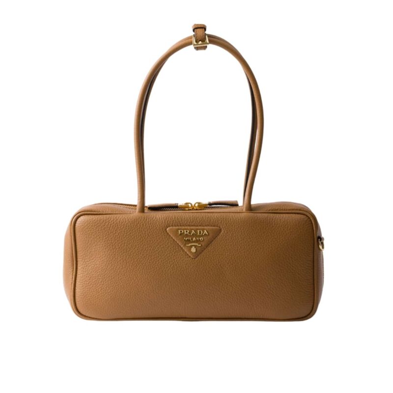 PRADA MEDIUM TOP HANDLE BAG CARAMEL 29CM 1BB126 2DKV F03V8 V ONO
