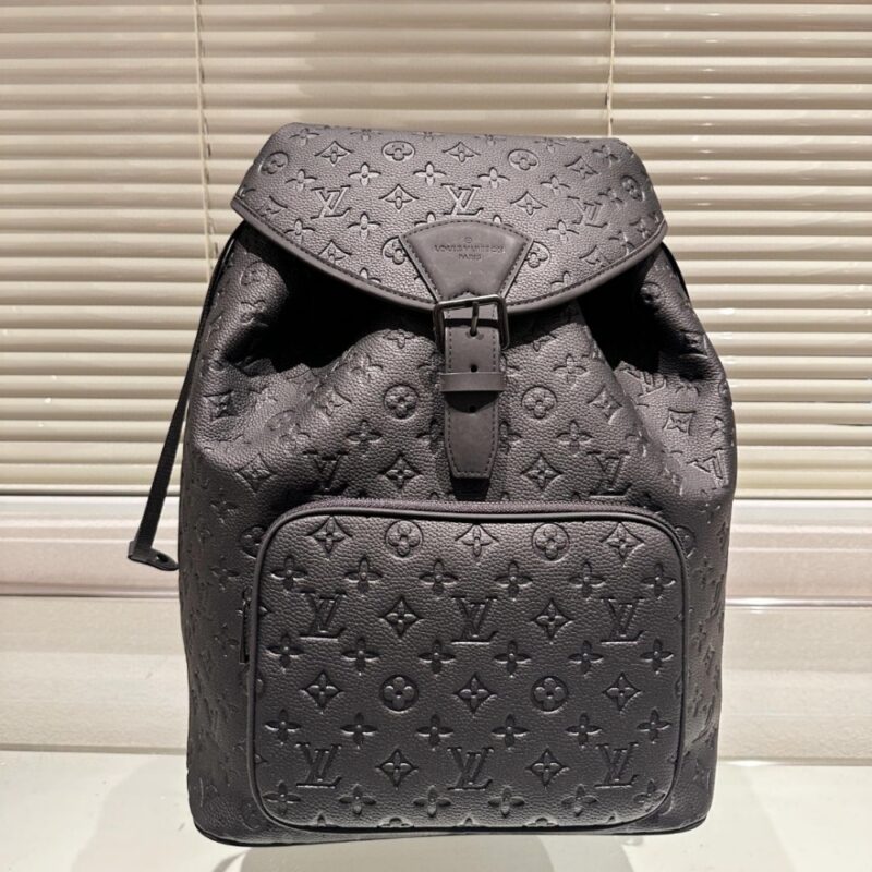 Alternative view of LOUIS VUITTON MONTSOURIS BACKPACK BLACK 45CM M23127