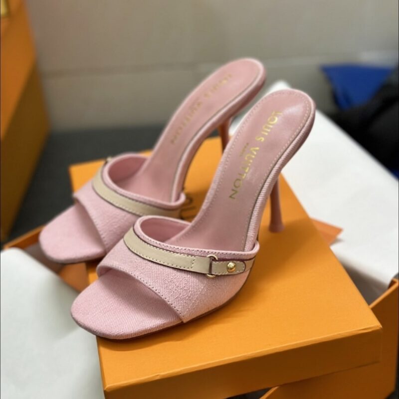 Alternative view of LOUIS VUITTON 6AM MULE ROSE 1ADIFX
