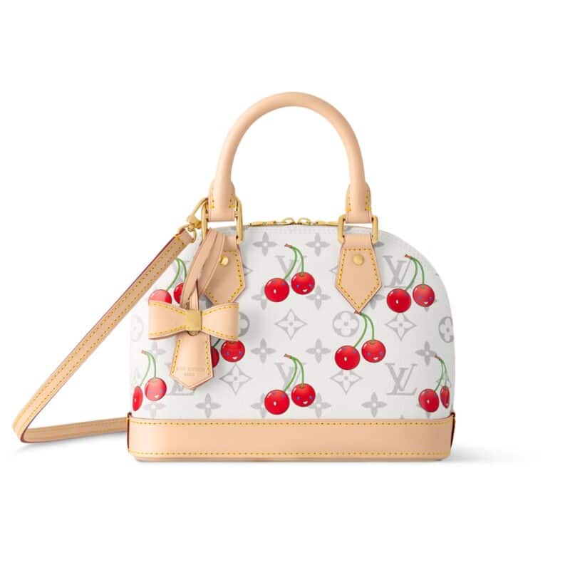 LOUIS VUITTON X TAKASHI MURAKAMI ALMA BB MONOGRAM CHERRY 23CM M14234