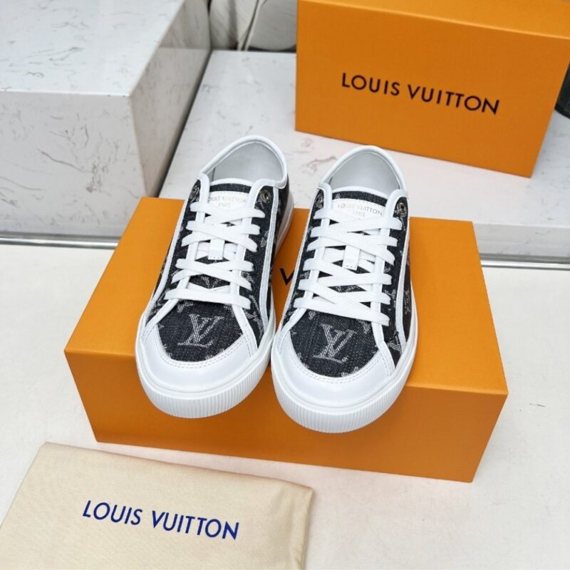 Alternative view of LOUIS VUITTON LV LAGOON SNEAKER DENIM GRIS 1AGYGK