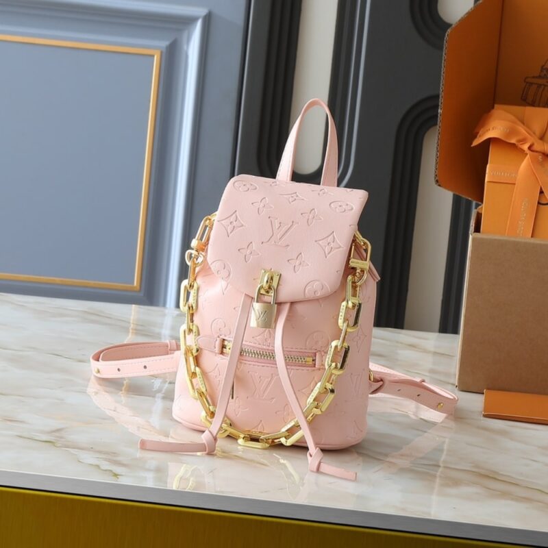 Alternative view of LOUIS VUITTON COUSSIN BACKPACK MINI PINK JASMIN 15CM M13389