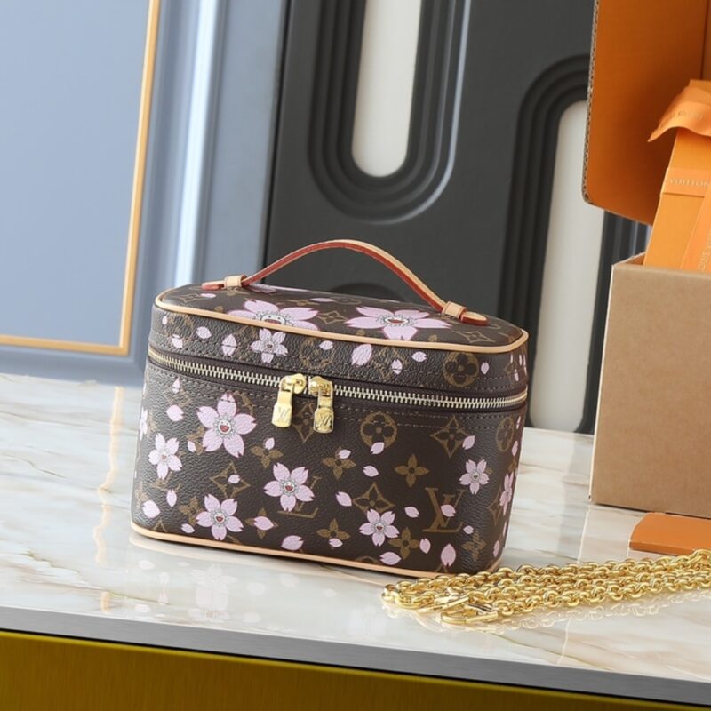 Alternative view of LOUIS VUITTON X TM NICE MINI SAKURA BROWN 20CM M14181