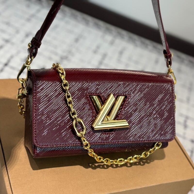 Alternative view of LOUIS VUITTON TWIST WEST BAG EPI BORDEAUX 23CM M24603