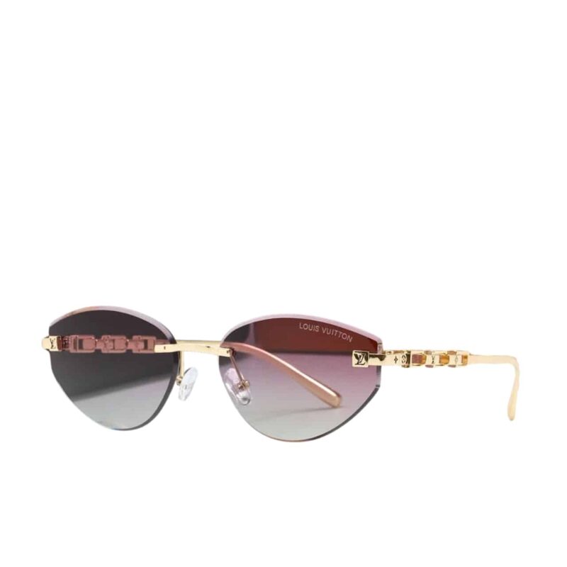 LOUIS VUITTON ICONIQUE FÉLINE SUNGLASSES PURPLE