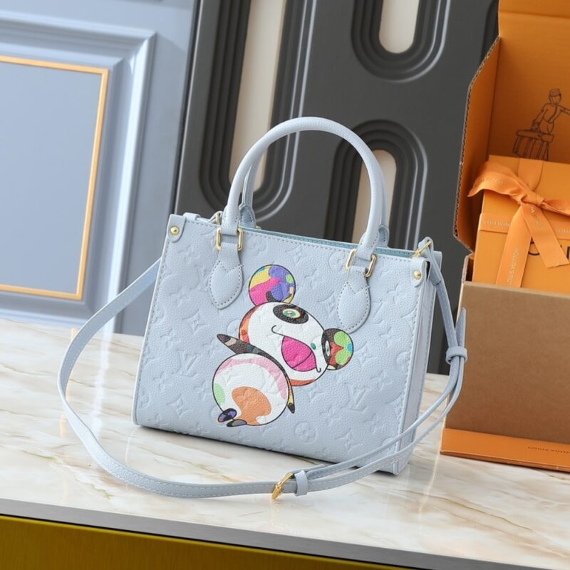 Alternative view of LOUIS VUITTON X TM ONTHEGO PM CHAIN WASHED BLUE 25CM M13836