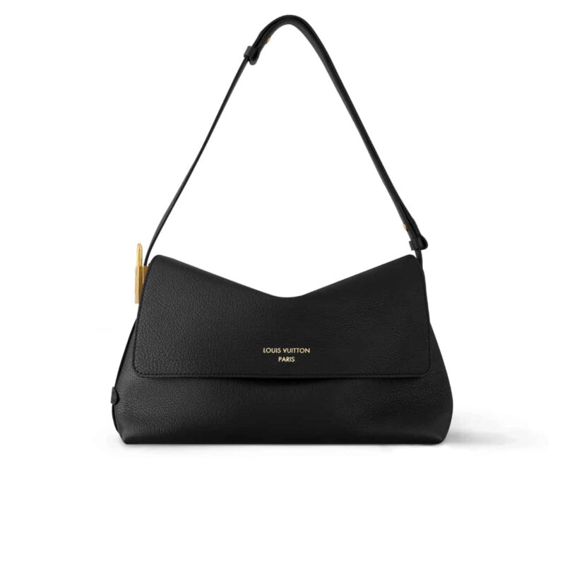 LOUIS VUITTON LOW KEY MESSENGER BLACK 30CM M13148