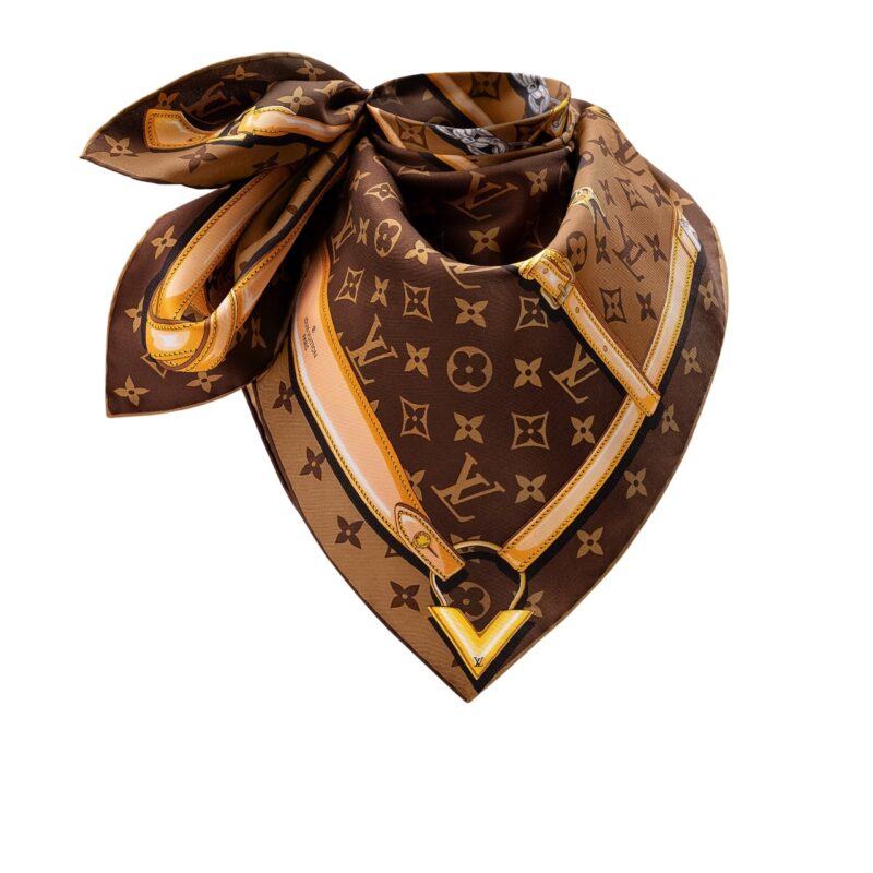 LOUIS VUITTON MONOGRAM CONFIDENTIAL BROWN 90CM M78666