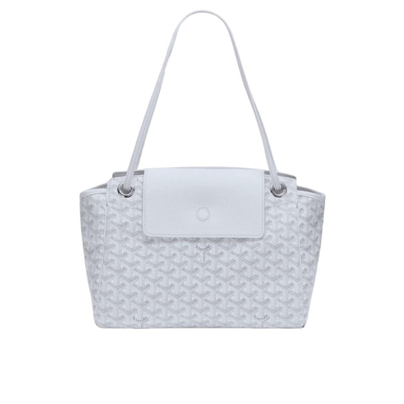 GOYARD ROUETTE SOUPLE BAG WHITE 31CM ROUETTPMLTY50CL50P