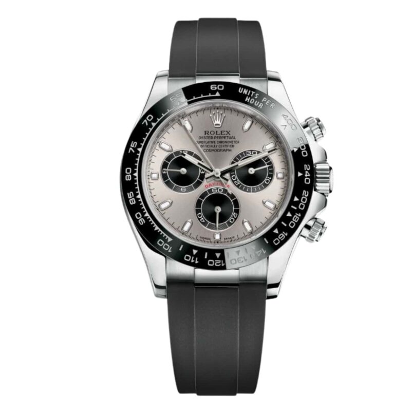 ROLEX COSMOGRAPH DAYTONA SILVER OYSTERFLEX 40MM 116519LN 0027
