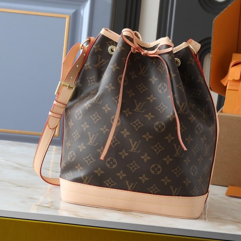 Alternative view of LOUIS VUITTON NOÉ BUCKET BAG MONOGRAM BROWN 36CM M46976