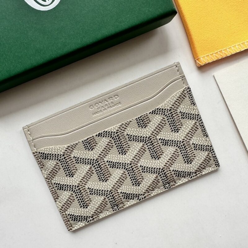 Alternative view of GOYARD SAINT SULPICE CARD WALLET WHITE 11CM STSULPPMLTY50CL50X