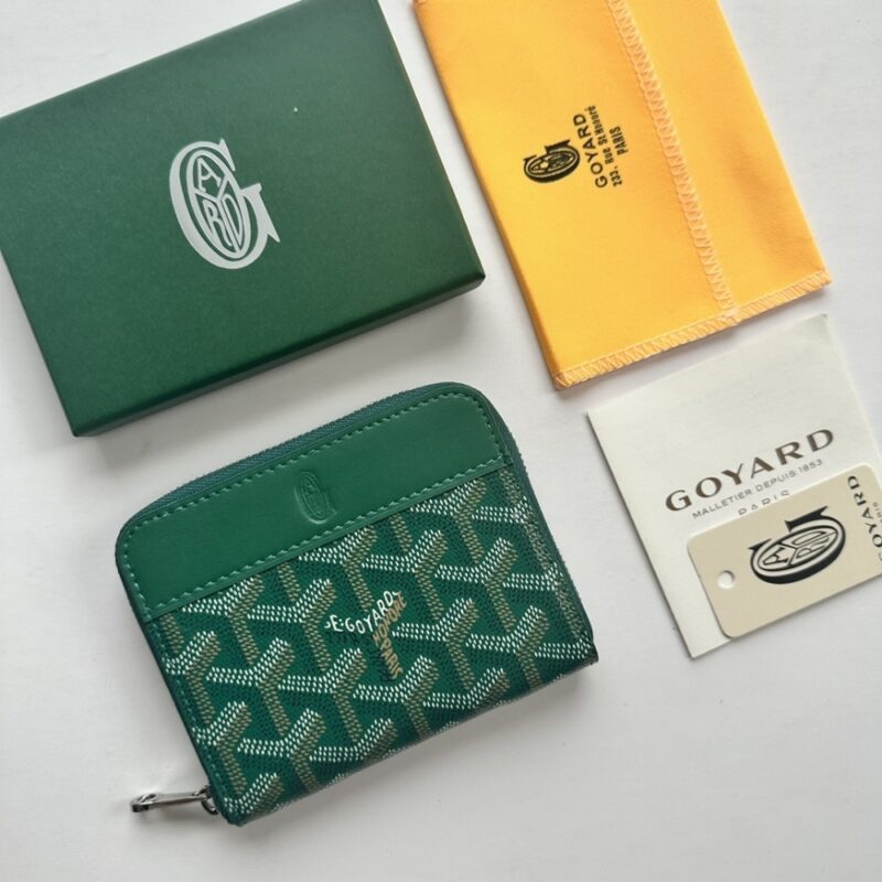 Alternative view of GOYARD MATIGNON PM WALLET GREEN 12CM MATIGNPMLTY09CL09P