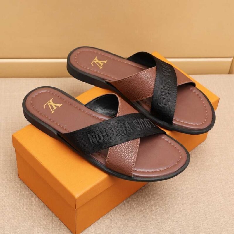 Alternative view of LOUIS VUITTON OASIS MULE BROWN