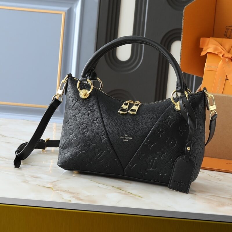 Alternative view of LOUIS VUITTON HANDBAG MONOGRAM EMPREINTE V TOTE BB BLACK 27CM