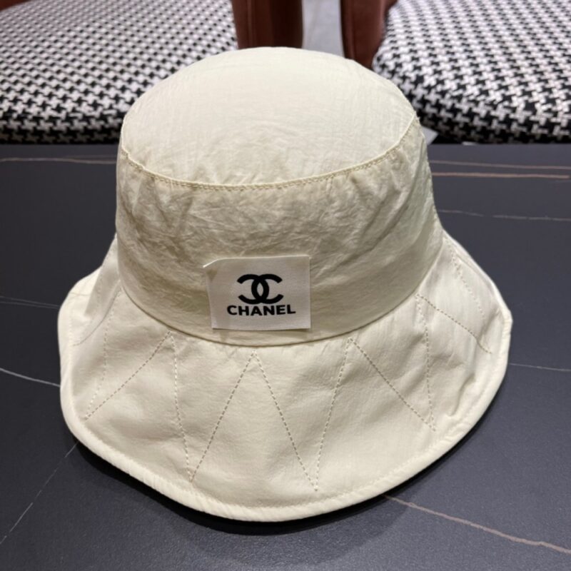 Alternative view of CHANEL CLASSIC FISHERMAN HAT BEIGE