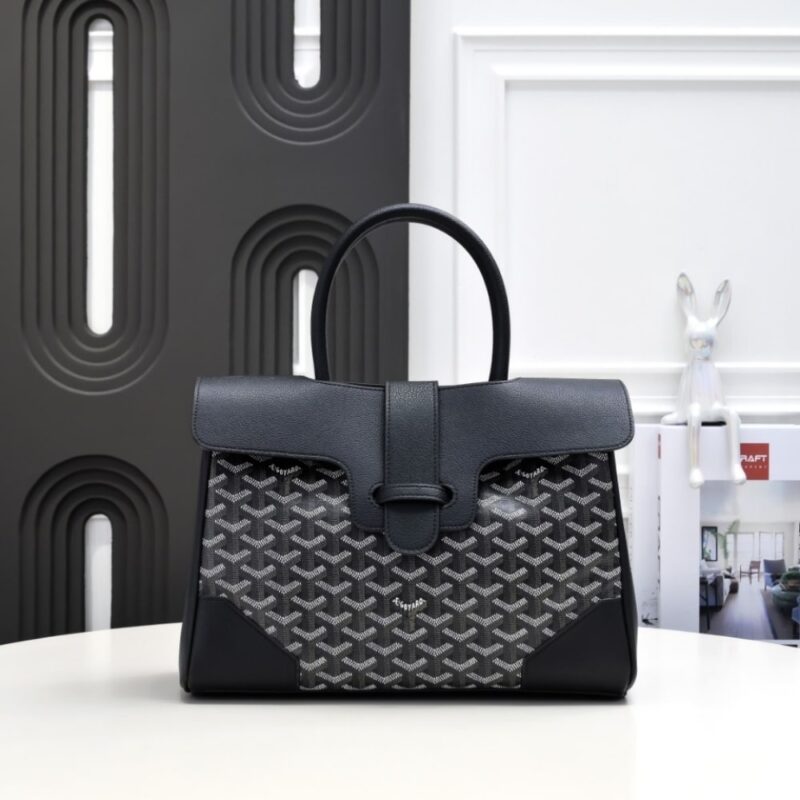 Alternative view of GOYARD SAÏGON TOTE BAG BLACK 34CM SAIGOCMMLTY01CL01P