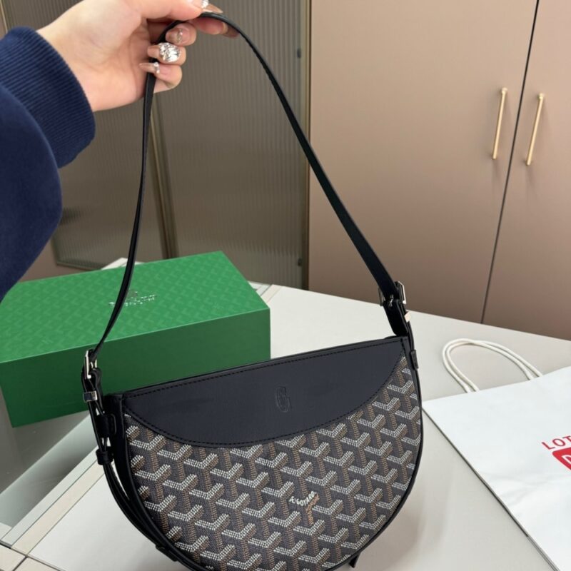 Alternative view of GOYARD HIRONDELLE BAG BLACK 24CM HIRONDPMLTY01CL01P
