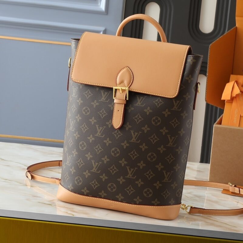 Alternative view of LOUIS VUITTON SOHO MM MONOGRAM BROWN 32CM M14653