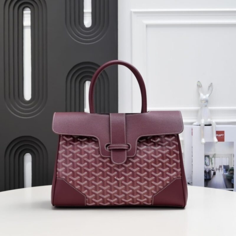 Alternative view of GOYARD SAÏGON TOTE BAG BURGUNDY 34CM SAIGOCMMLTY33CL33P