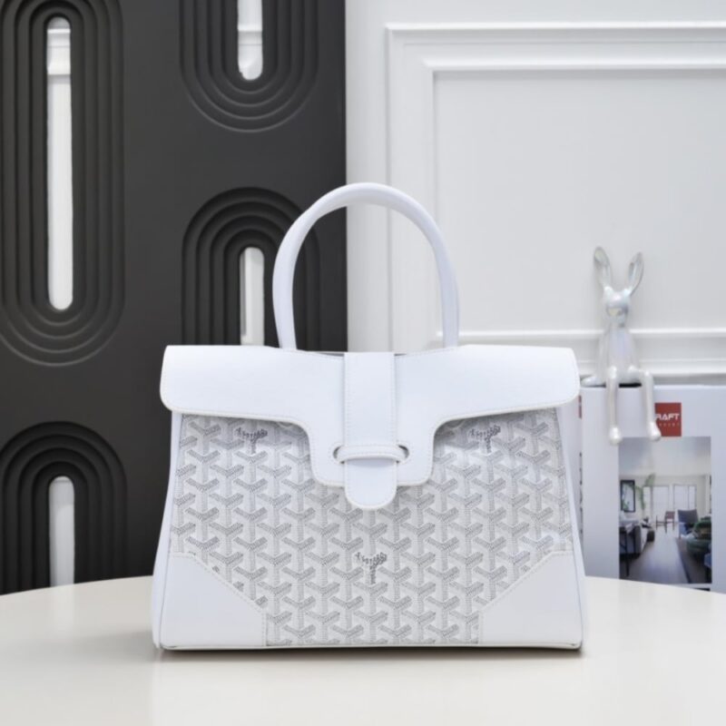 Alternative view of GOYARD SAÏGON TOTE BAG WHITE 34CM SAIGOCMMLTY50CL50P