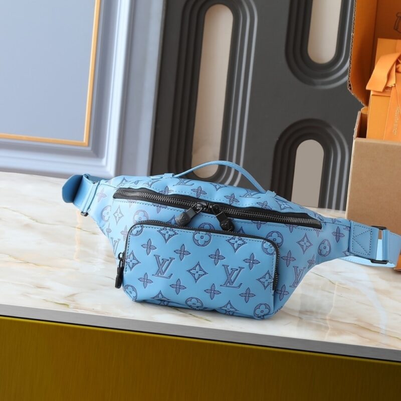 Alternative view of LOUIS VUITTON RUSH BUMBAG BLUE 30CM