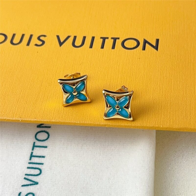 Alternative view of LOUIS VUITTON COLOR BLOSSOM BB STAR EAR STUD YELLOW GOLD Q16641